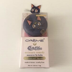 NWT creme sailor moon moisture remedy macaron lip balm